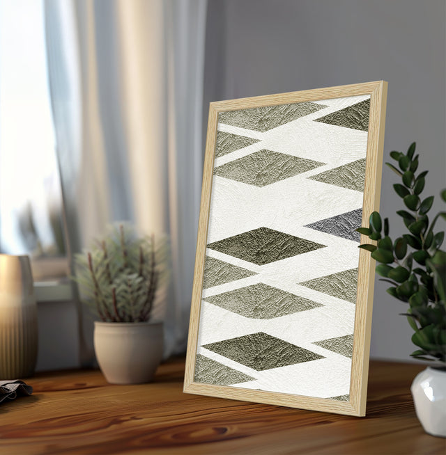 Abstract Patterns Art Paintings, Painting For Wall Living Room, Set of 3 AXIII-24-MOD