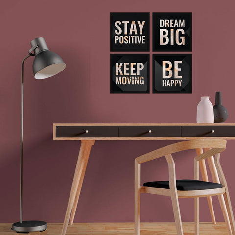 dream big motivational quote wall frame