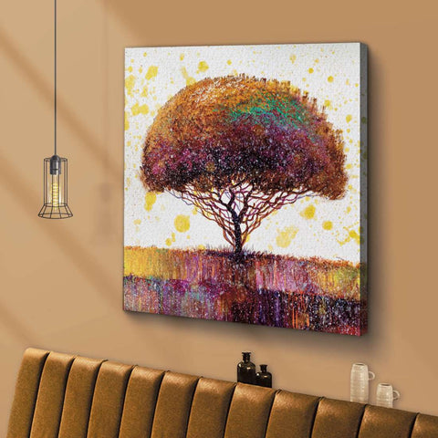 ArtX Tree Nature Wall Painting For Living Room, Wall Decoration