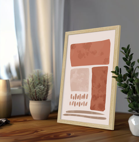 Bohemian Painting For Wall Decoration, Set of 3 AXIII-15-BOH