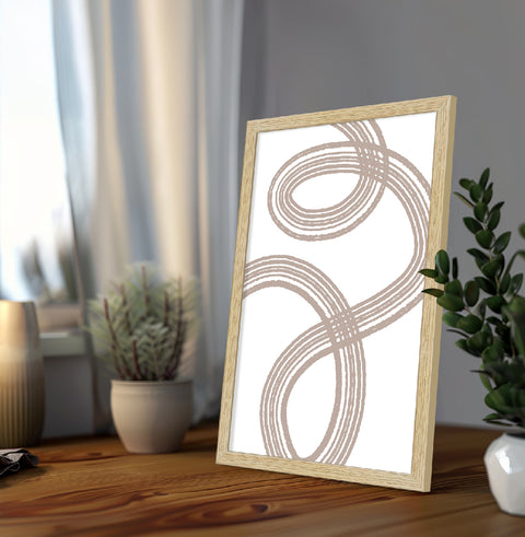 Floral Abstract Art Paintings, Painting For Wall Living Room, Set of 3 AXIII-43-BOH