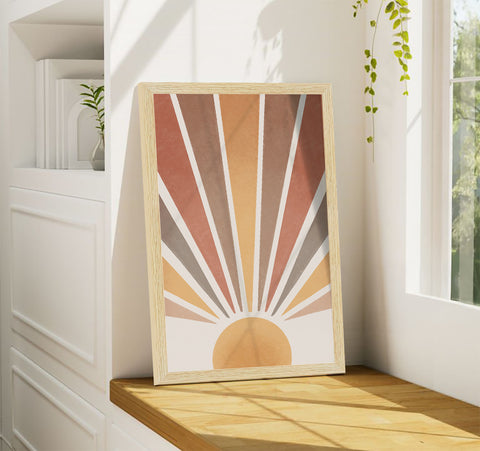 Boho Painting For Wall Decoration, Set of 3 AXIII-49-BOH