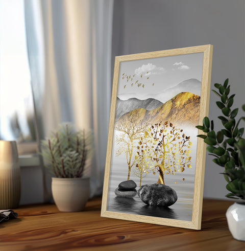 Fantacy Landscape Paintings For Wall Decoration, Set of 3 AXIII-27-LND