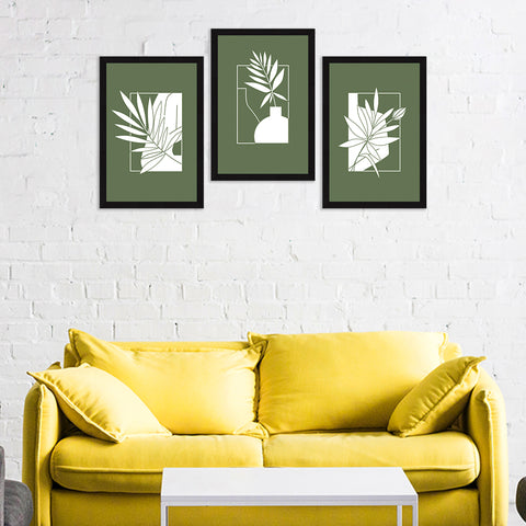 Boho Painting For Wall Decoration, Set of 3 AXIII-31-BOH