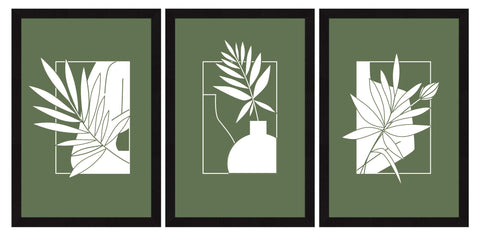 Boho Painting For Wall Decoration, Set of 3 AXIII-31-BOH