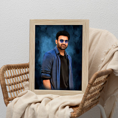 ArtX Handcrafted Oil Painting Photo Frame | Personalized Gift for Couple, Birthday Gift for Wife, Anniversary Gift Couple Special, Customized Photo Frame Gift for Girlfriend, Sister & Women, Set of 1