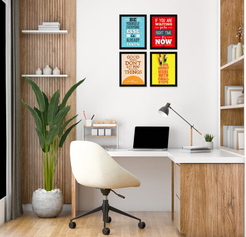 Goof friends don't let you do stupid things alone friends quirky motivational quote wall frame