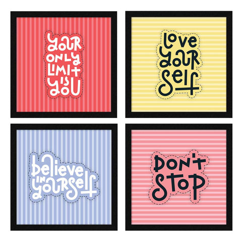 your only limit is you motivational quote wall frame