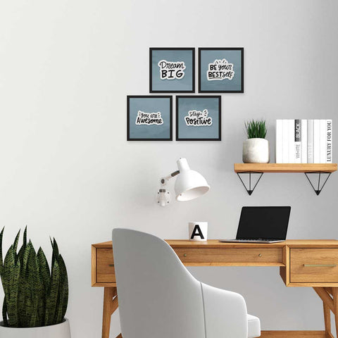 you are awesome motivational quote wall frame