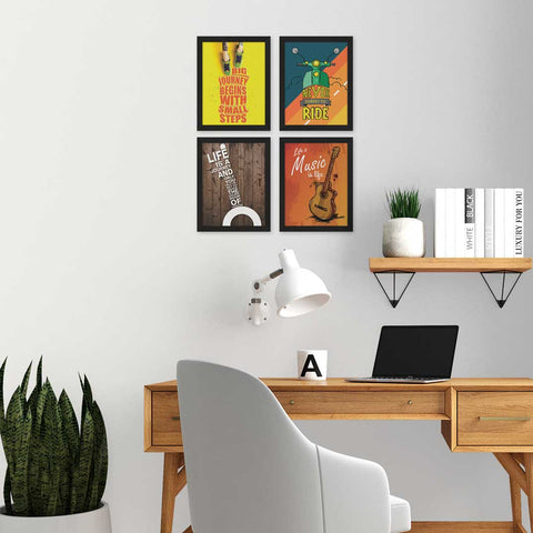 never forget to ride vintage motivational quote wall frame