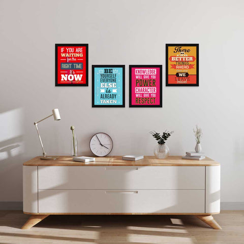 Be yourself everyone else is already taken motivational quote wall frame hanging at office wall